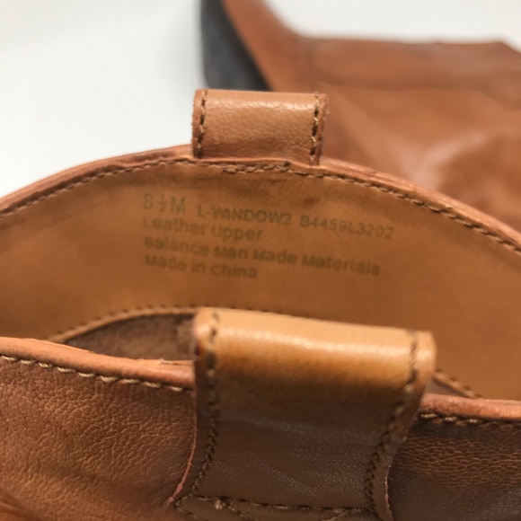 Franco Sarto Size 8.5 M window2 brown ankle boot leather really nice. - Picture 6 of 8